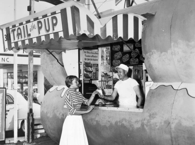 Tail o' the Pup vintage photo