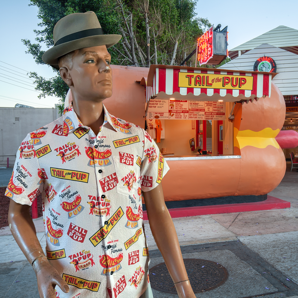 Tail o' the Pup Aloha Shirt