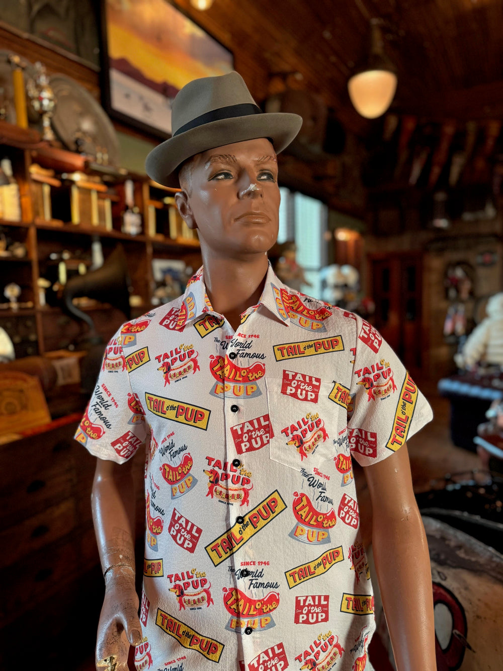 Tail o' the Pup Aloha Shirt