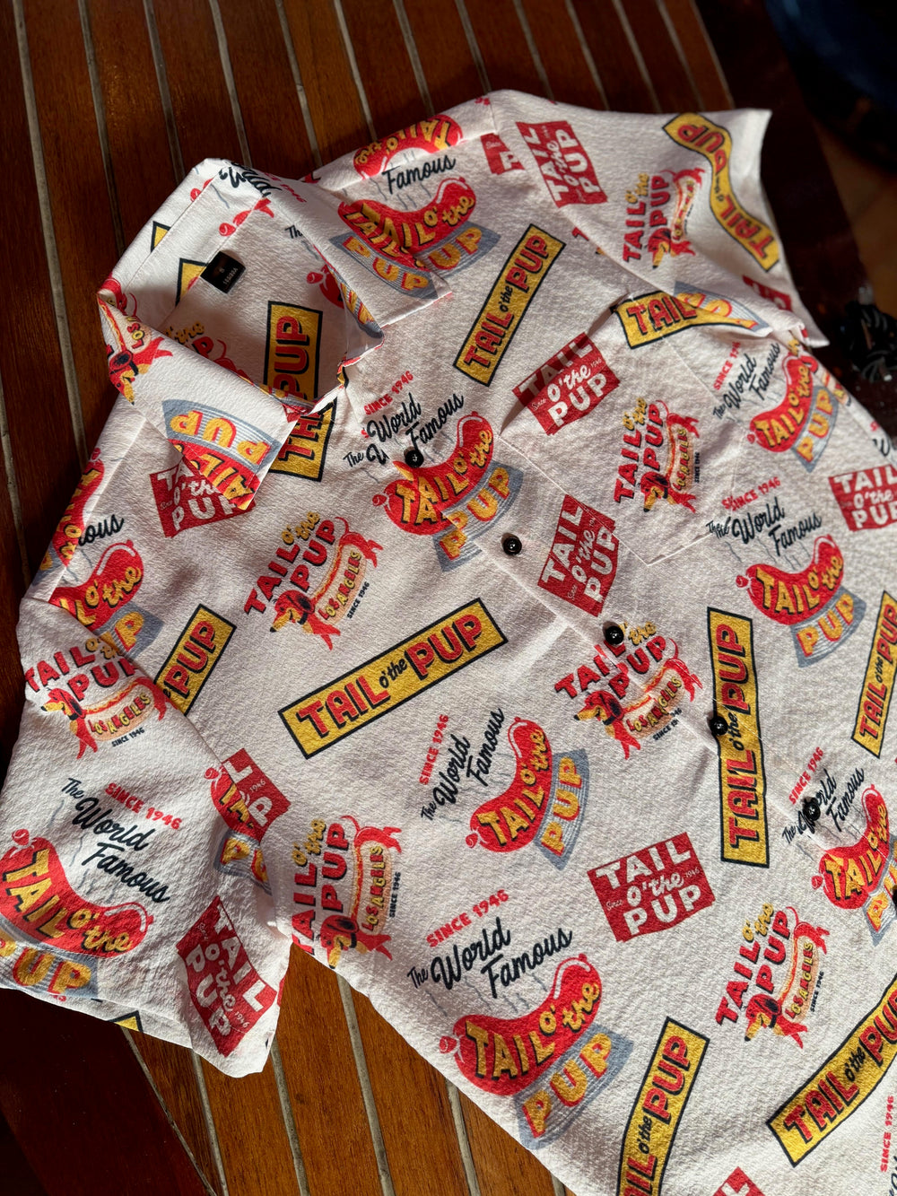 Tail o' the Pup Aloha Shirt
